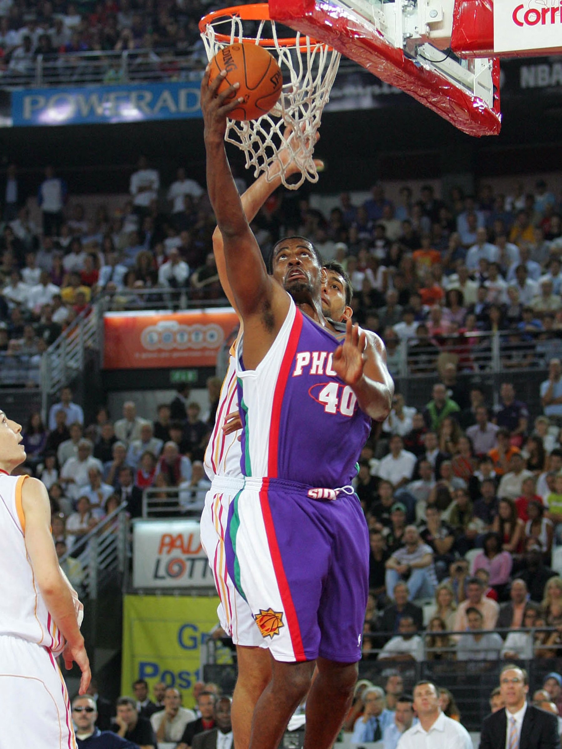 Phoenix Suns 2007 Europe Tour  特别的球衣老照片中