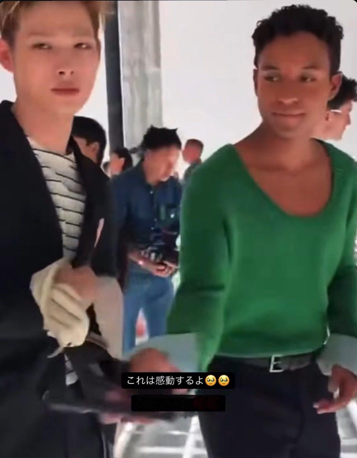 西村力 260622NI-KI的爸爸在Ins里发了NI-KI和Jaafar Ja