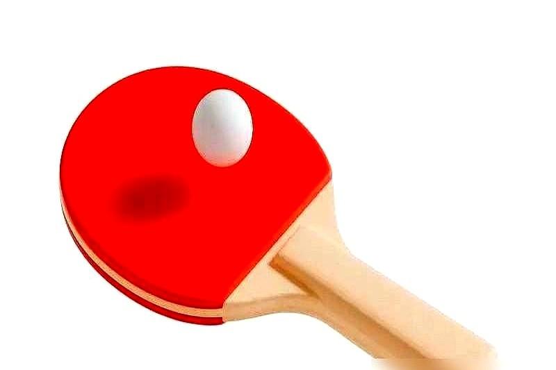 乒乓球桌上，真有种赢了也不光彩的球。

身体一缩，胳膊轻轻一挡，球跟做贼似的就出