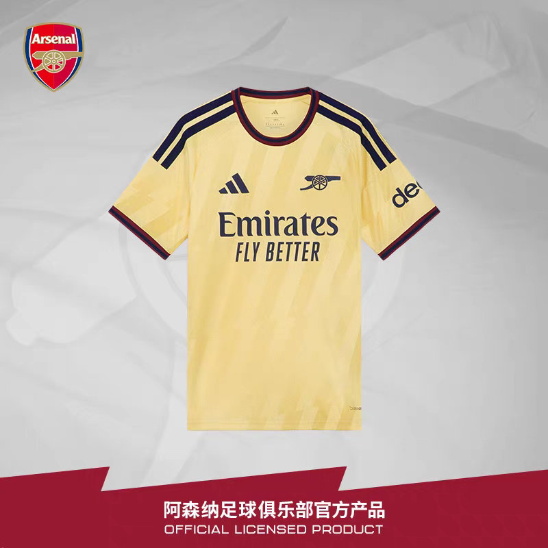 喜欢下单👉 arsenal阿森纳旗舰店官方正品26/27赛季二客球迷版球衣KQ