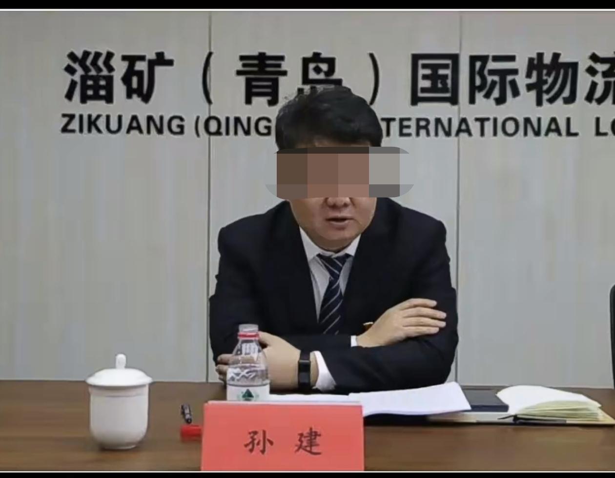 根据清廉之岛消息，淄矿（青岛）国际物流有限公司党支部书记、执行董事、总经理孙建涉