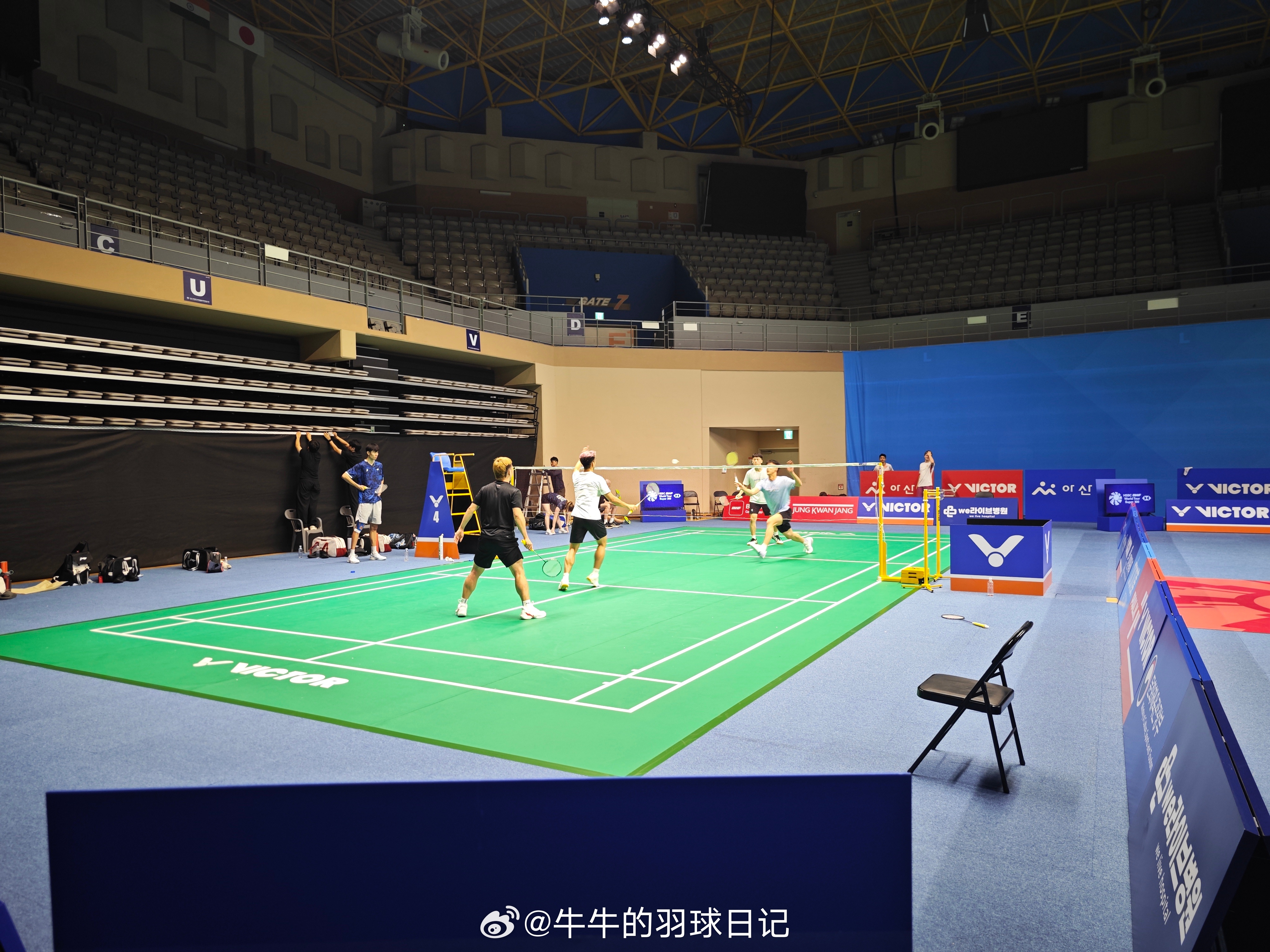 2026年韩国羽毛球大师赛 干活干活 