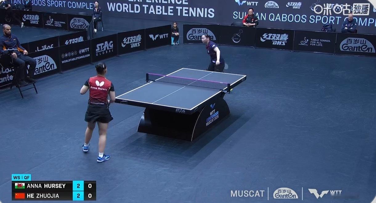何卓佳2-2赫尔希郑怡静0-2杜凯琹都这么强？ 