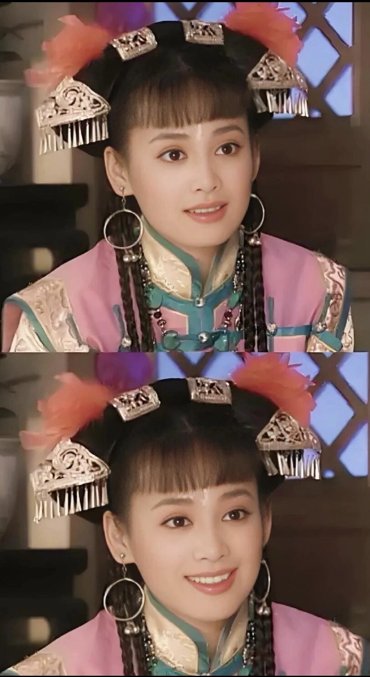 小时候真是猪油蒙了心，竟然觉得她丑😁
宁静饰演的大玉儿，端庄大方，明媚大气，知