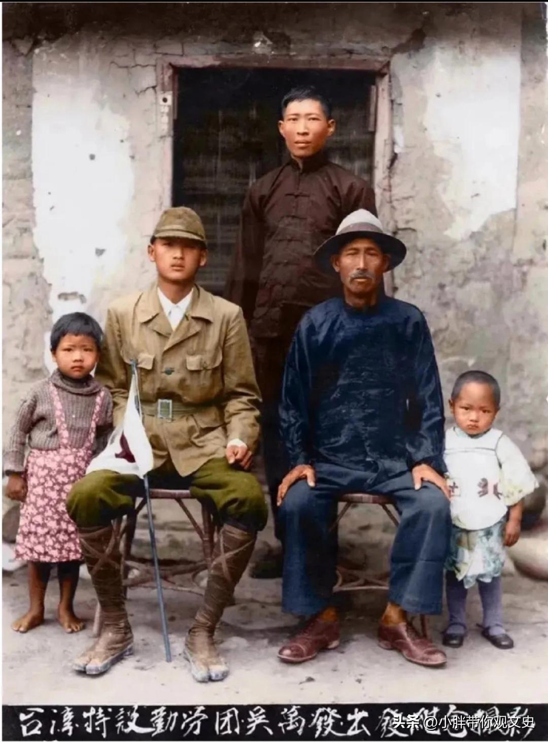 这是一名被日军强行征召的台湾男子，1943年，太平洋战场前线，日军的兵源已经严重