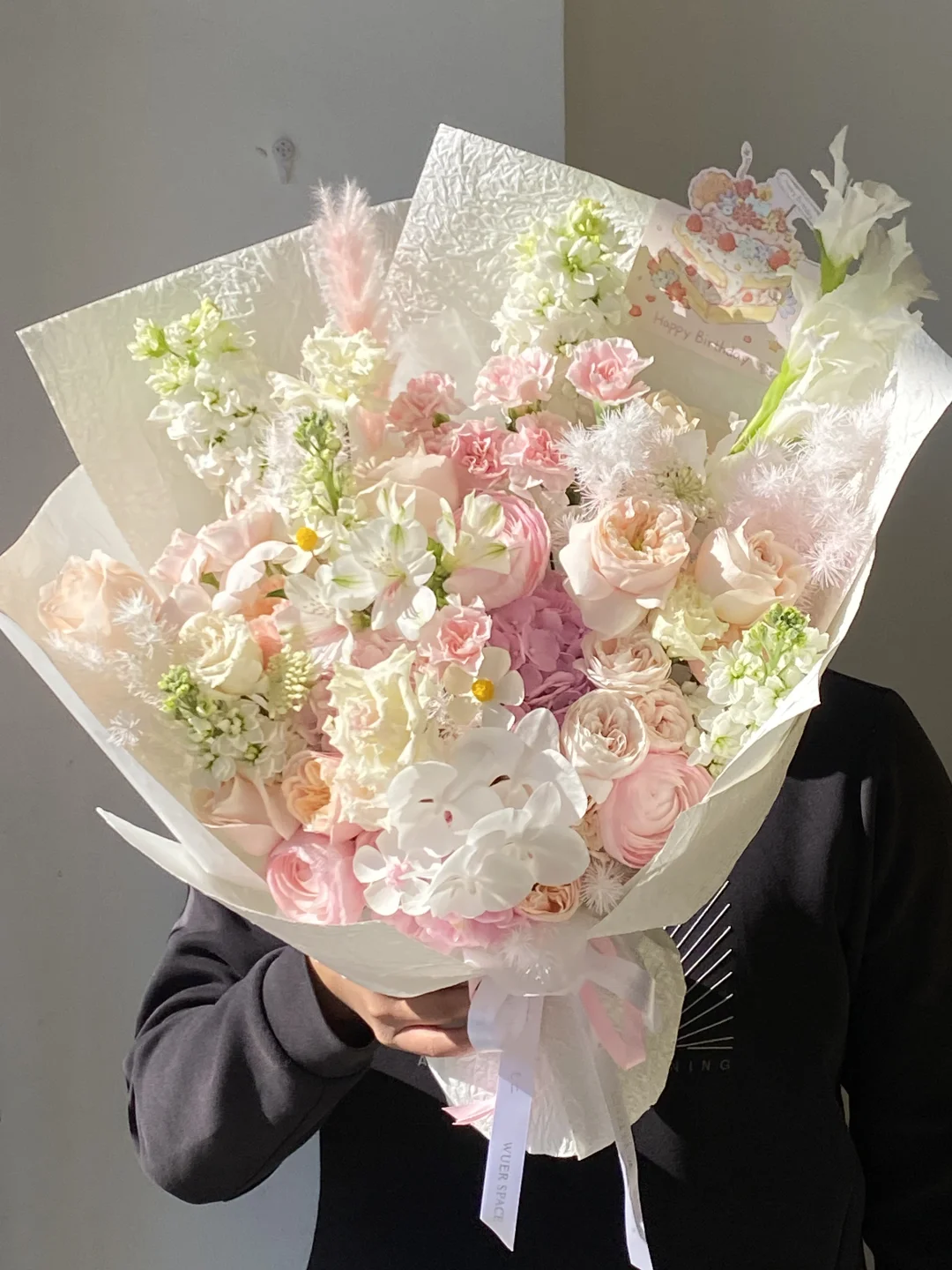 214情人节花| 你是粉色的，所以送你一束粉🌸