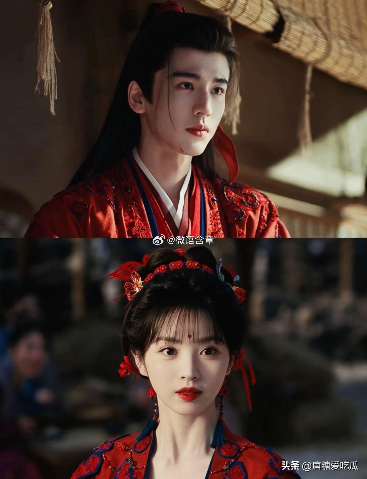 《逐玉》播了一半
两人翻红
两人升咖
两人出圈
田曦薇和张凌赫饰演男女主，凭实力