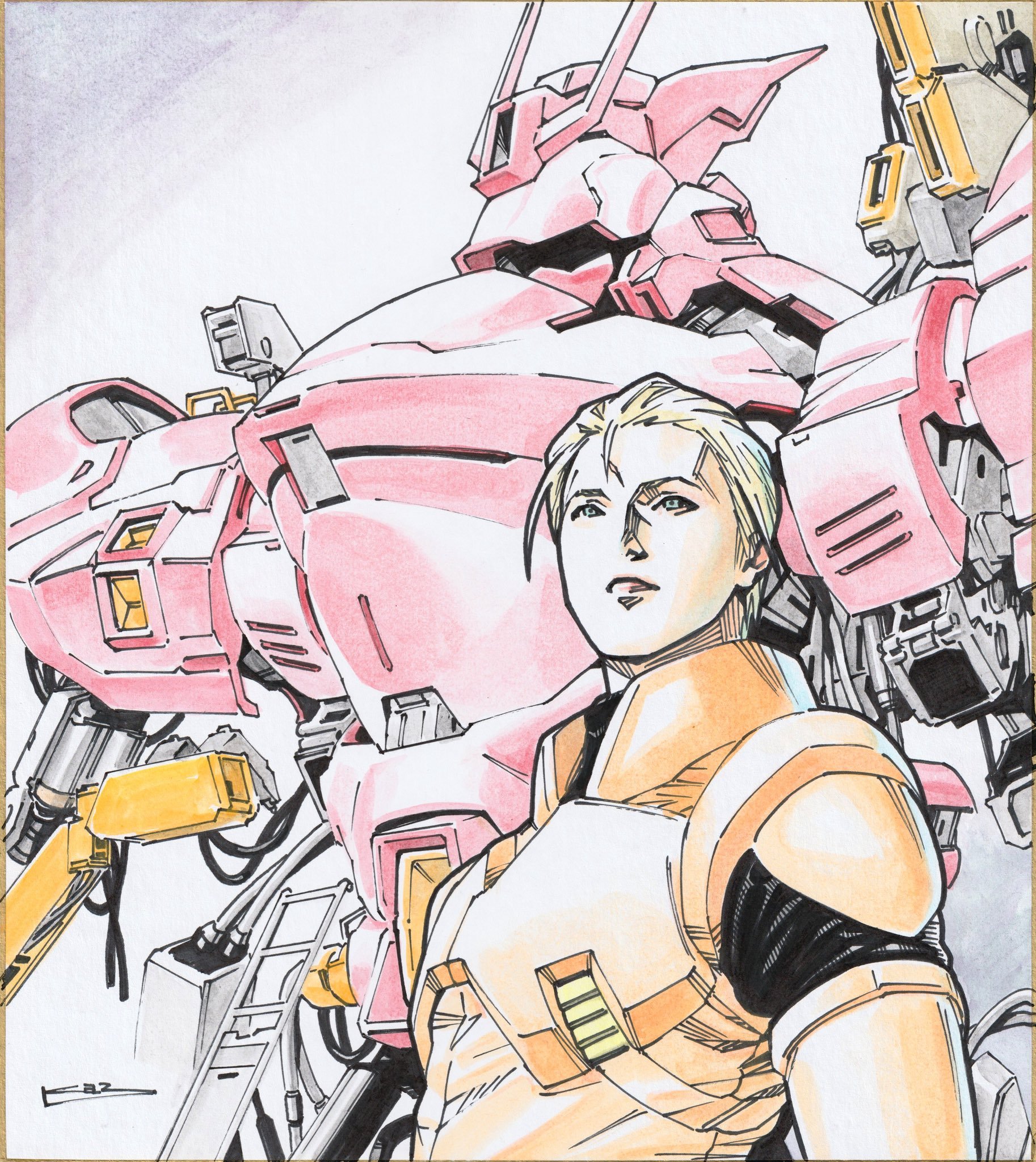 夏亚&沙扎比（vai 池田和宏）高达