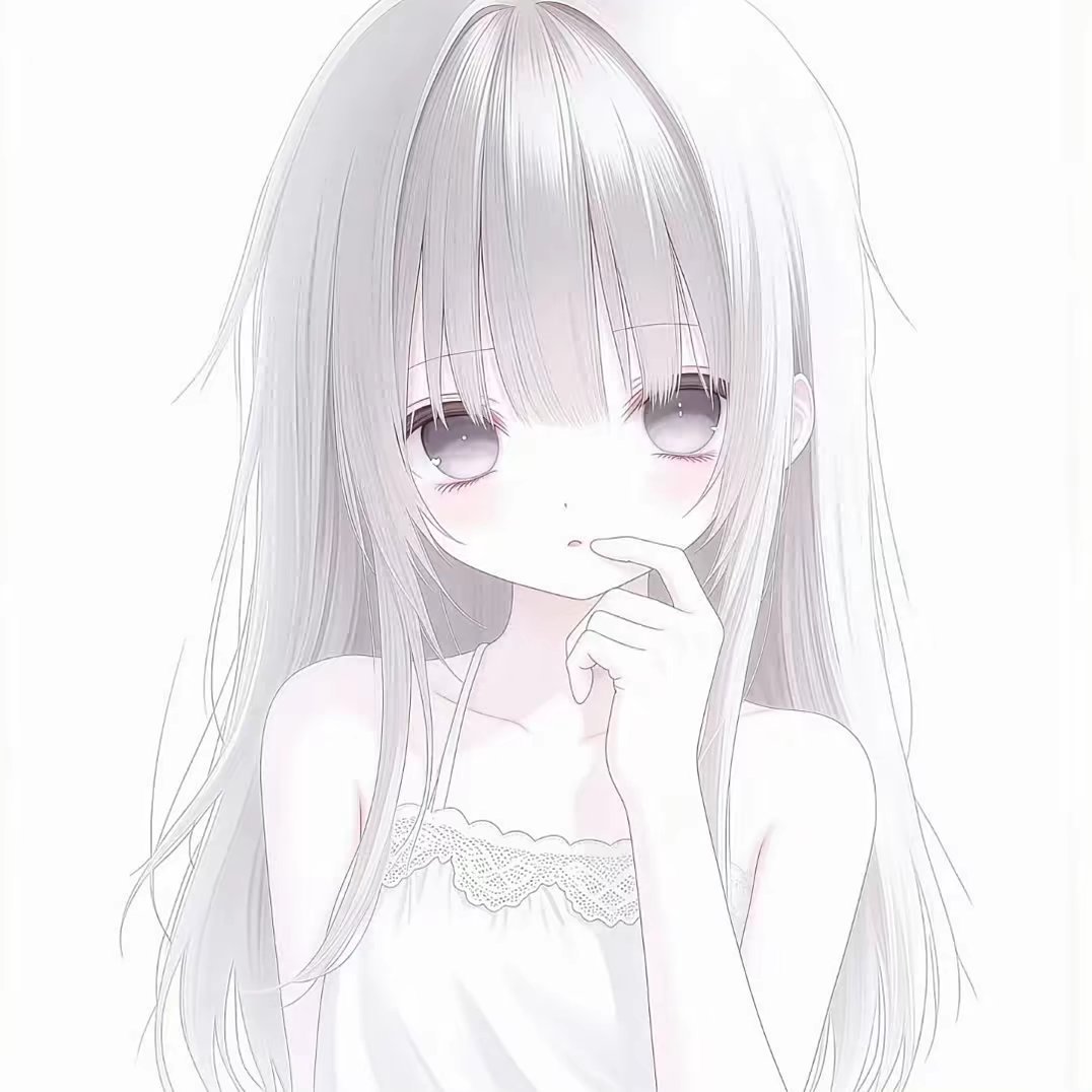 𝙒𝙚𝘾𝙝𝙖𝙩黑白感动漫女头爱我很难吗 为什么要撕开我的伤疤