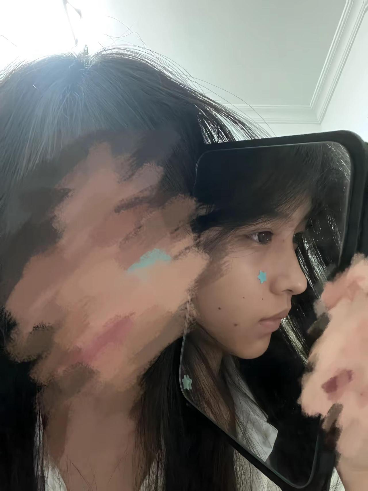 就算有什么痛苦 眼泪也得从我高鼻梁留下来不是