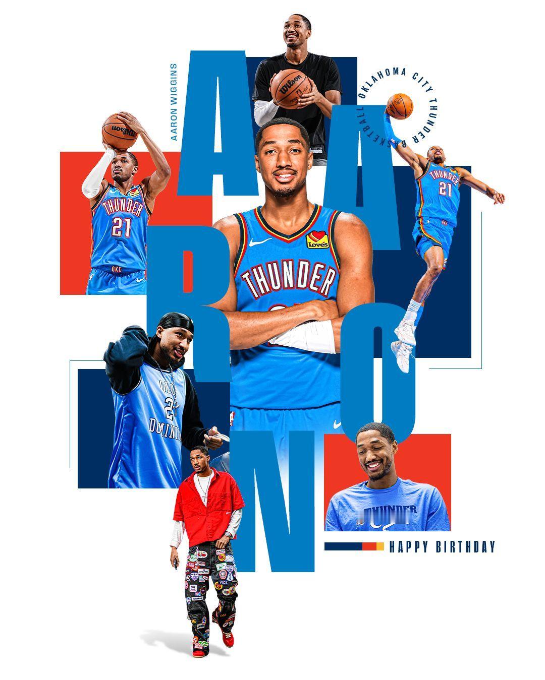 祝阿龙维金斯27岁生日快乐！雷霆雷霆vs勇士2026nba全明星投票