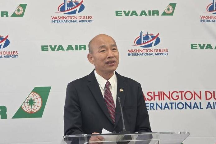 谈不拢，那就打道回府。韩国瑜带着跨党派立委跑去美国折腾了几天，会见了40位国会议