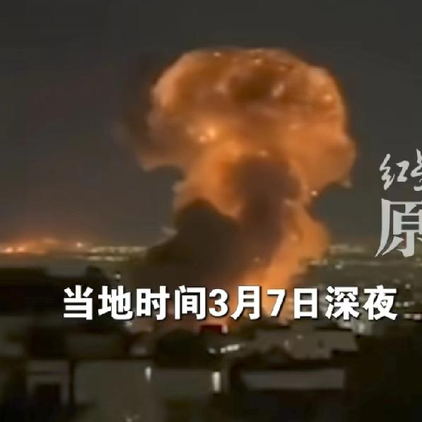 太可怕了！
德黑兰清晨变黑夜，
还下起了有毒“石油雨”，这哪里是战争，分明是对平