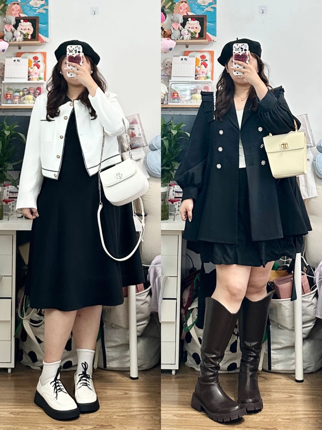 大码穿搭 | 穿这套见家长被夸乖乖女～💟