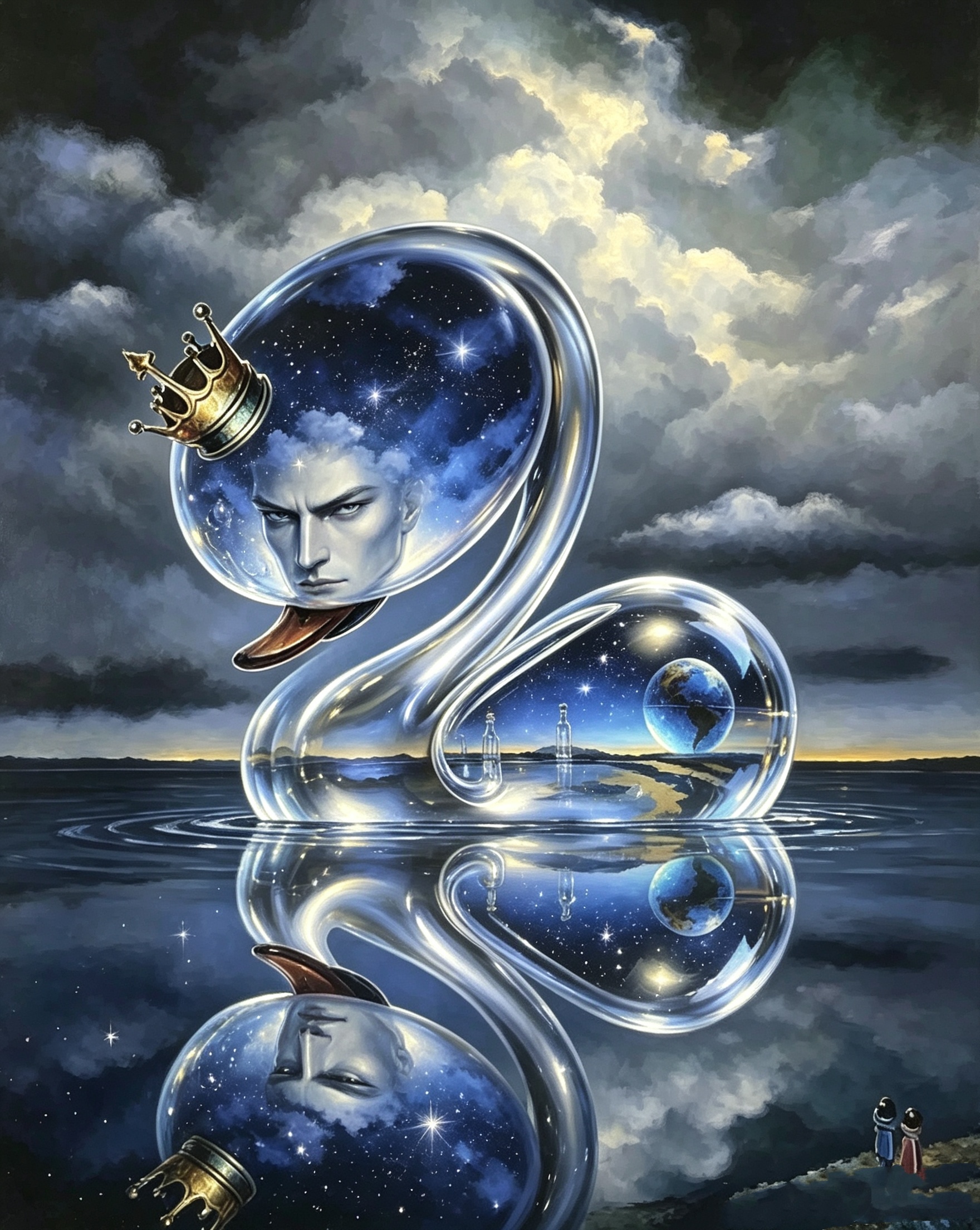 雕像之间的沟通：在愿望之星的层层笼罩下，作为未预见的明星担任主演——许愿井，万物