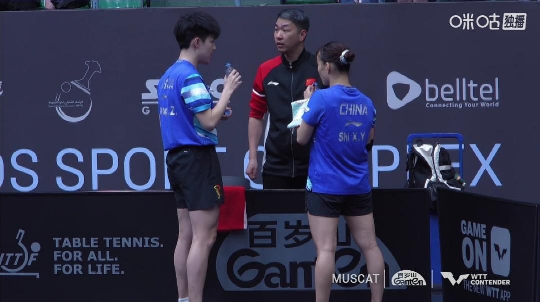 黄友政/石洵瑶“黄石”组合决胜局两分憾负摘亚，真有点遗憾！


WTT马斯喀特常