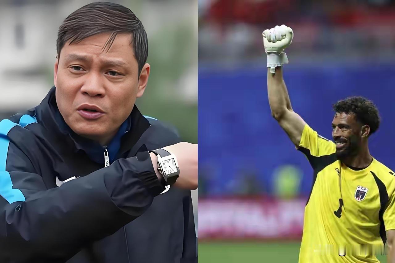 范志毅说：我觉得佛得角门将不应该多去宣传，这是正常守门啊，守门这点技术没有，参加