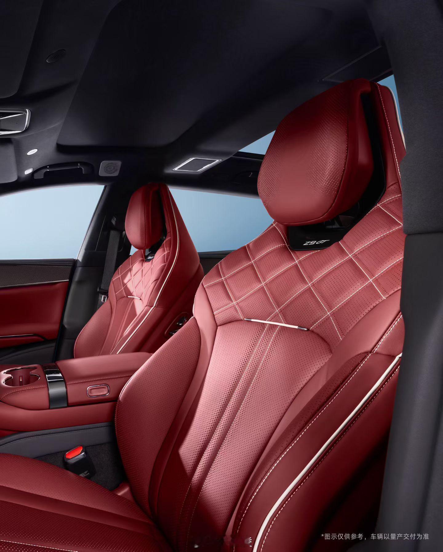 腾势Z9GT最新的红内饰，骚不骚