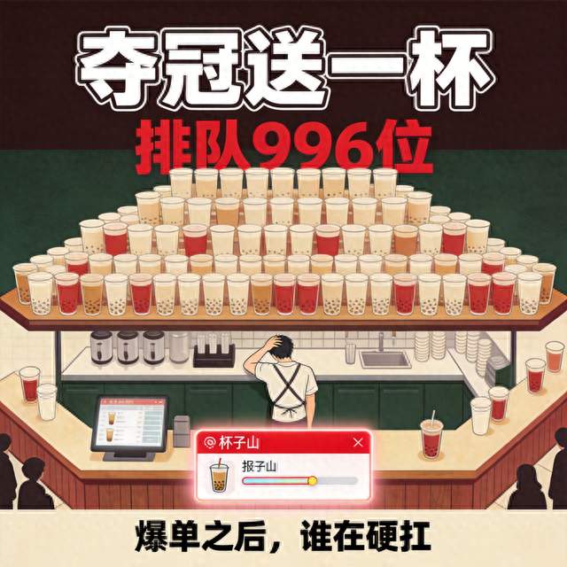 郑钦文夺冠那晚，霸王茶姬赢了营销，输了996杯的等待
