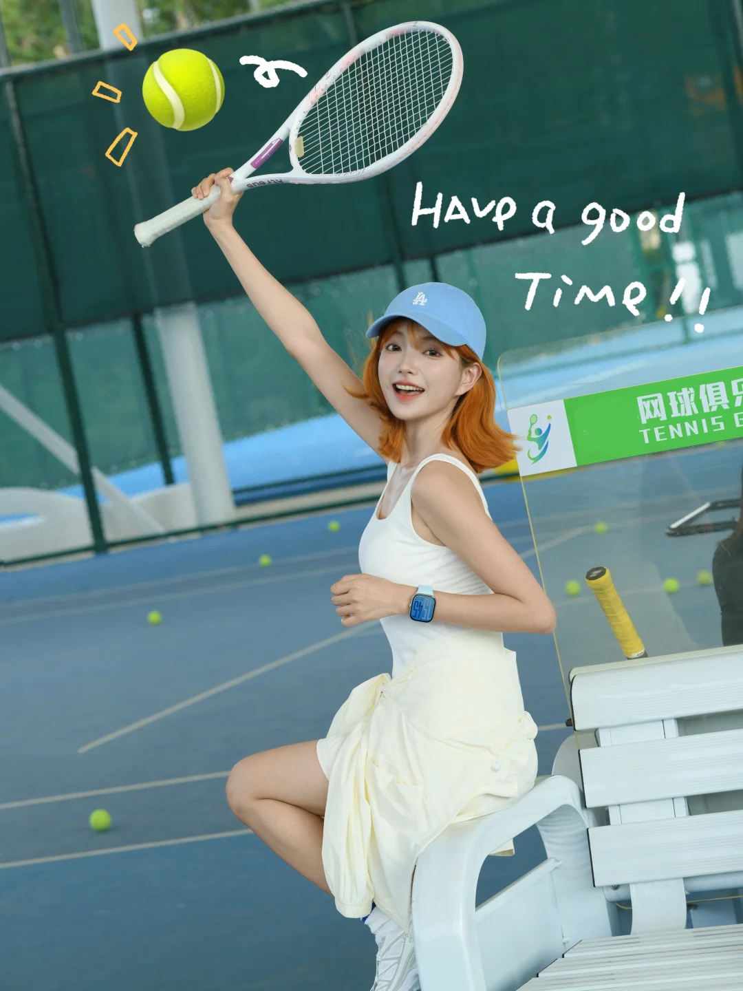 Tennis D🎾y｜“你球捡的不错喔”