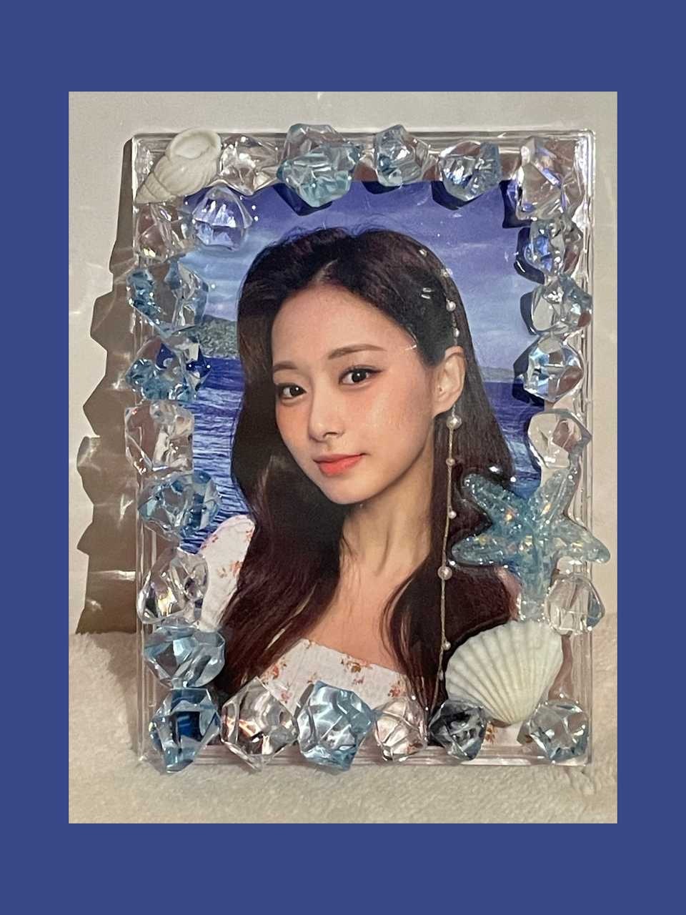 【1611号来信】嘿嘿嘿这是我朋友做的卡套！和海边瑜绝配！！！是人🐟公主捏！?