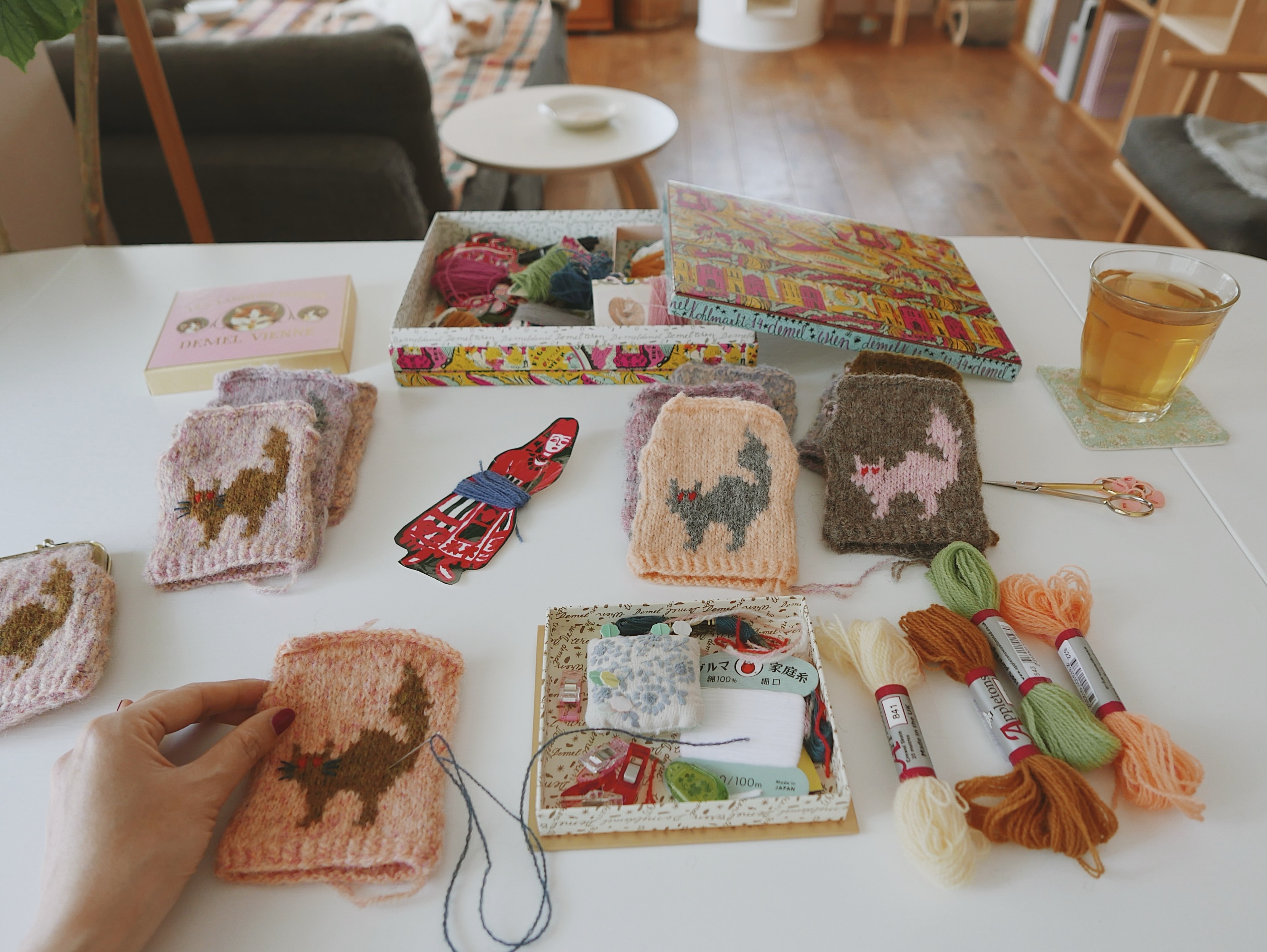 hikaru_knitting 🐈🧵✂️🪡如此幸福的织女生活 你就说想不想