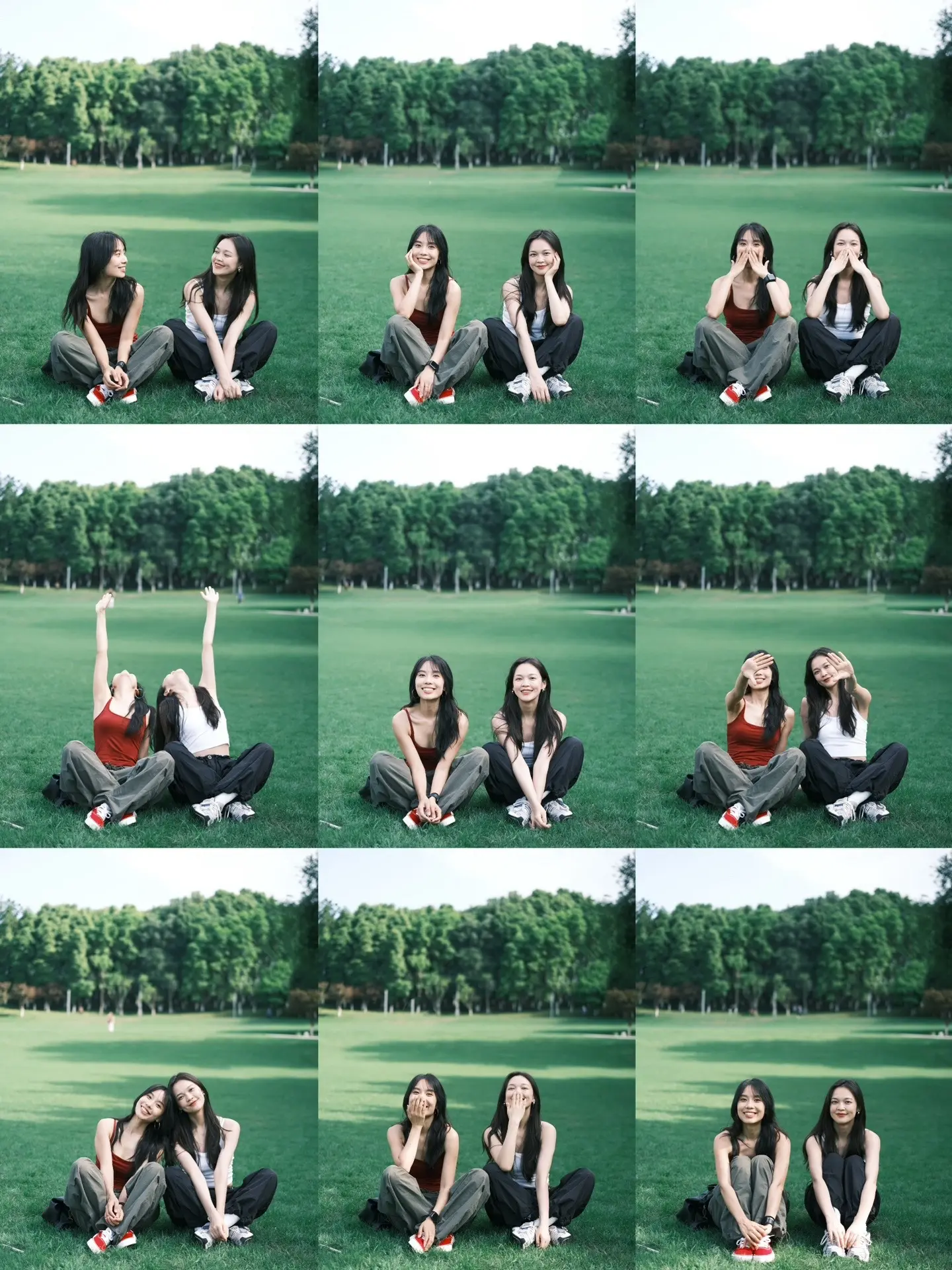 下次见面就这么拍📷｜闺蜜拍照姿势。