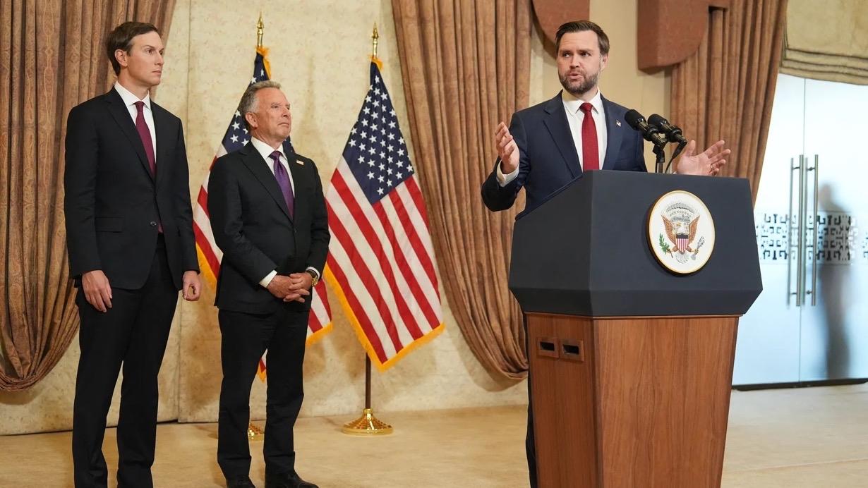 美国副总统万斯JD Vance将率领一个代表团，再次包括特使Steve Witk