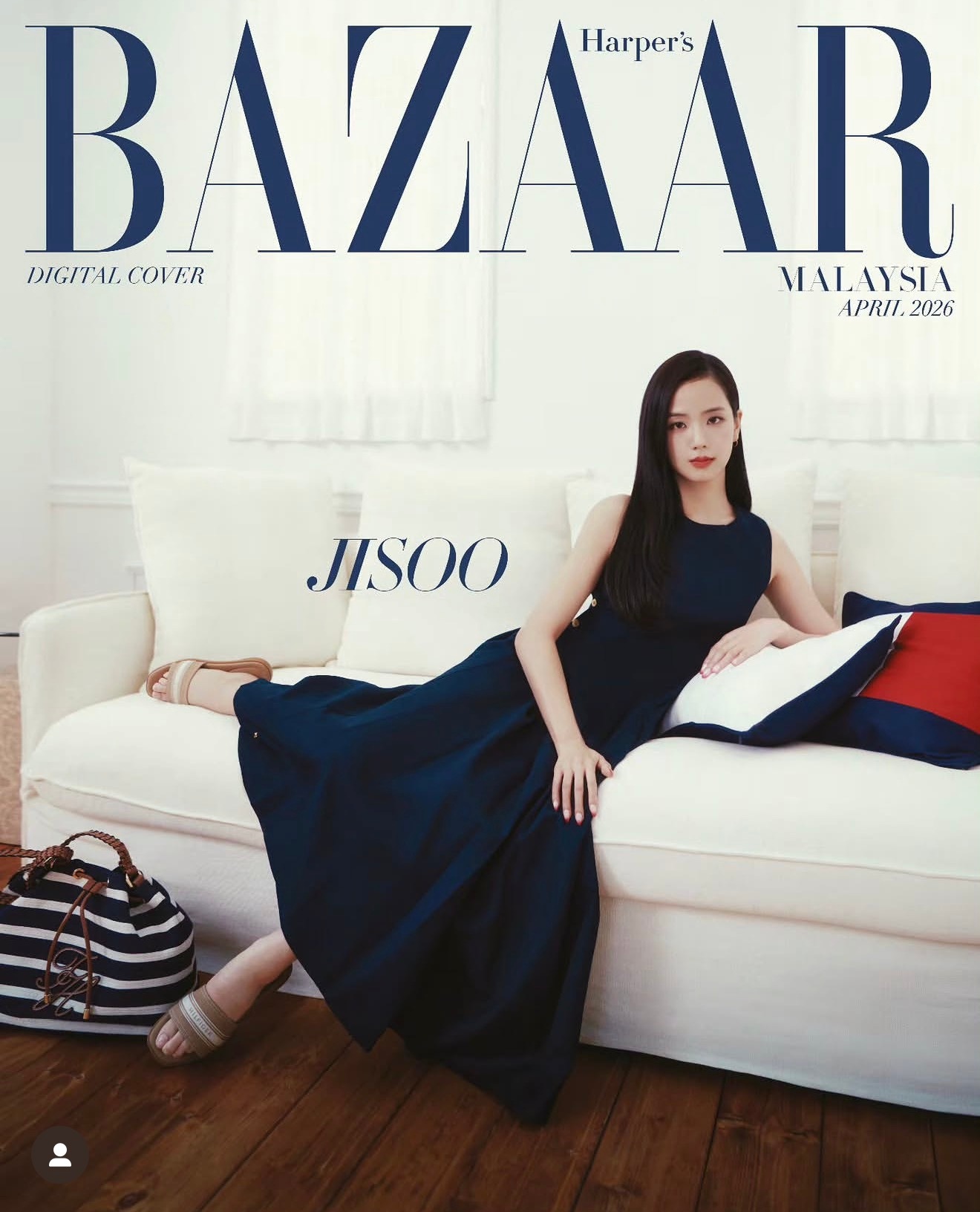 JISOO X 马来西亚版 Harper’s Bazaar 四月电子刊 金智秀