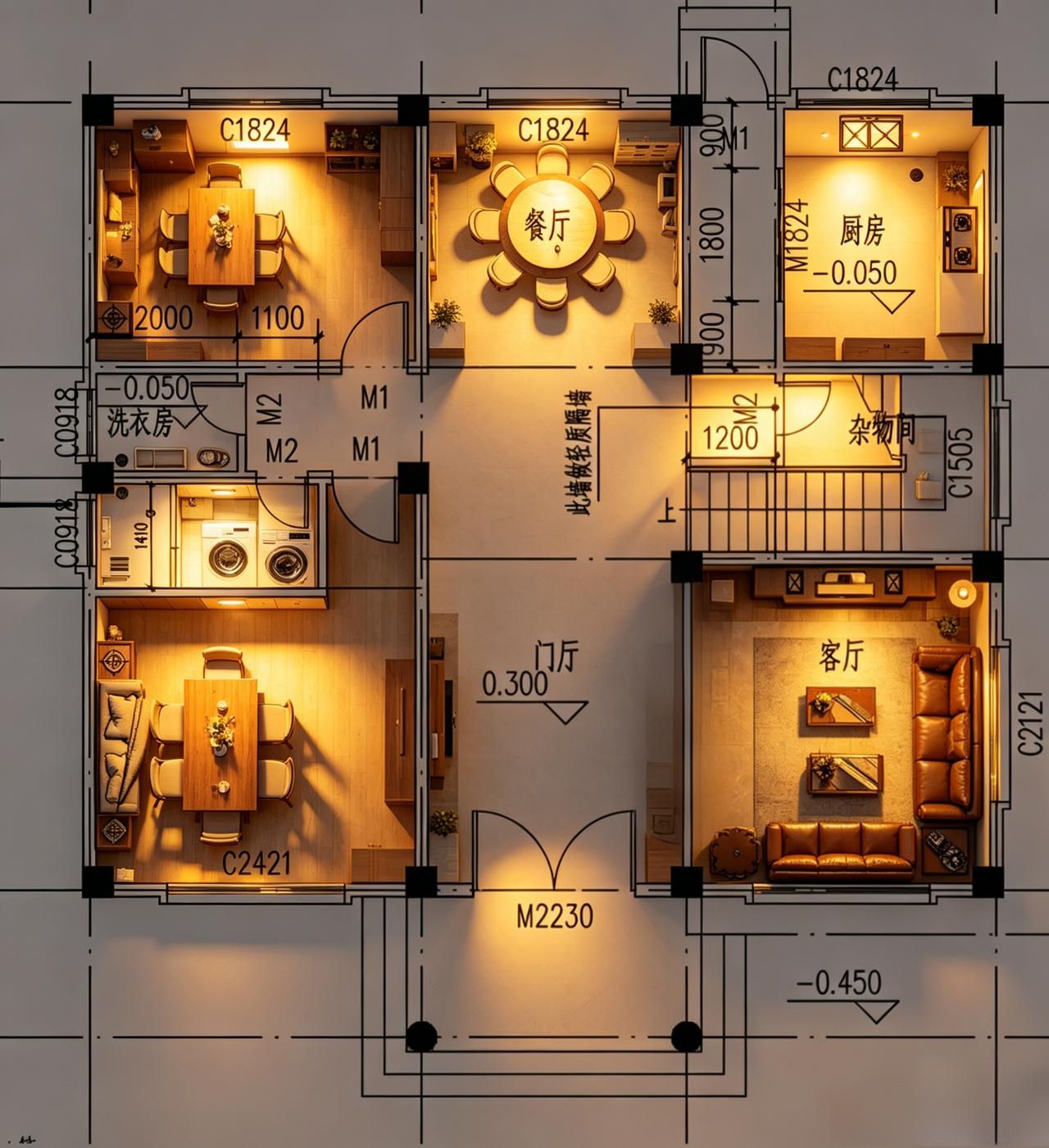 农村自建房 农村自建别墅 自建房 别墅 别墅设计