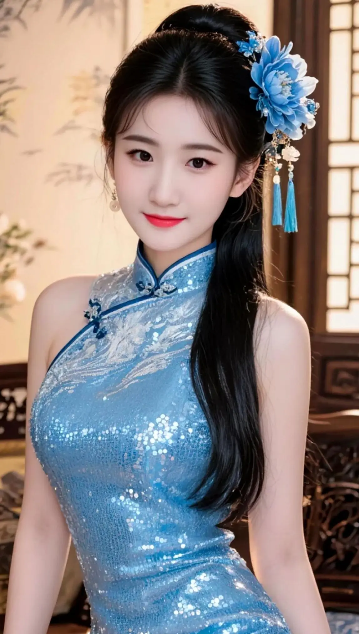 AI中式复古写真 ai创作