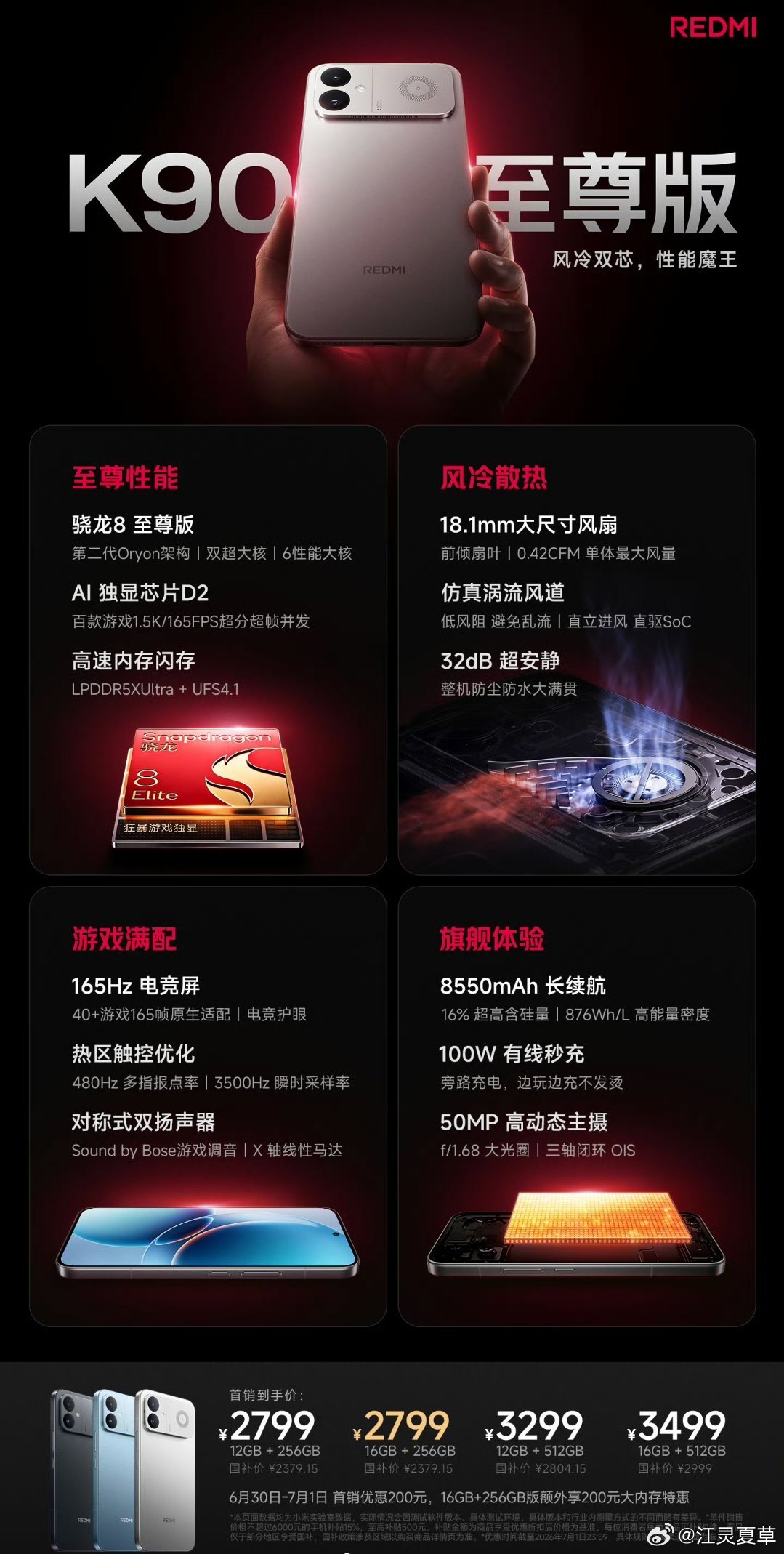你们觉得这个价格怎么样？红米 K90至尊版 