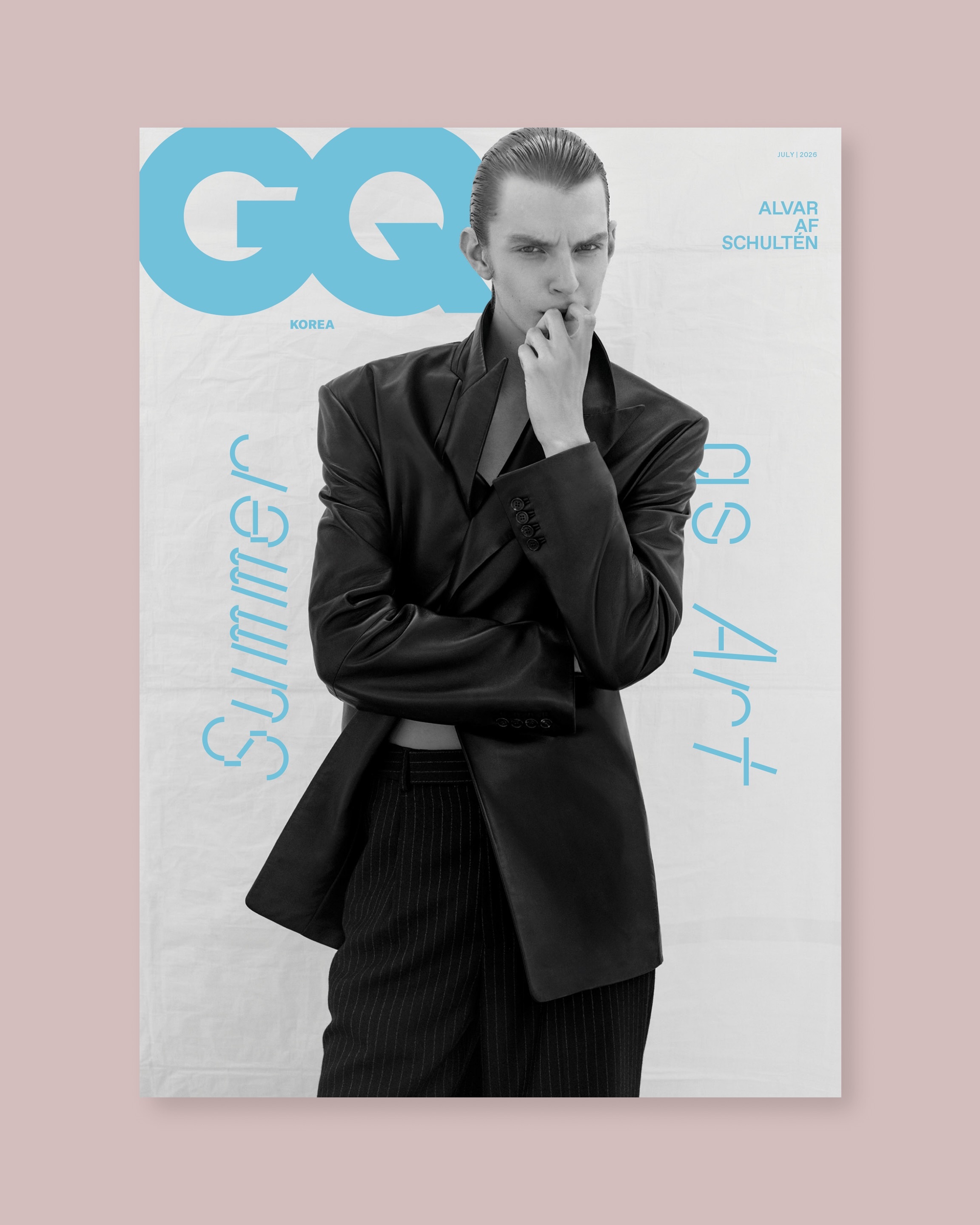 GQ Korea July 2026韩版GQ七月刊封面迎来一位新朋友，来自芬兰的