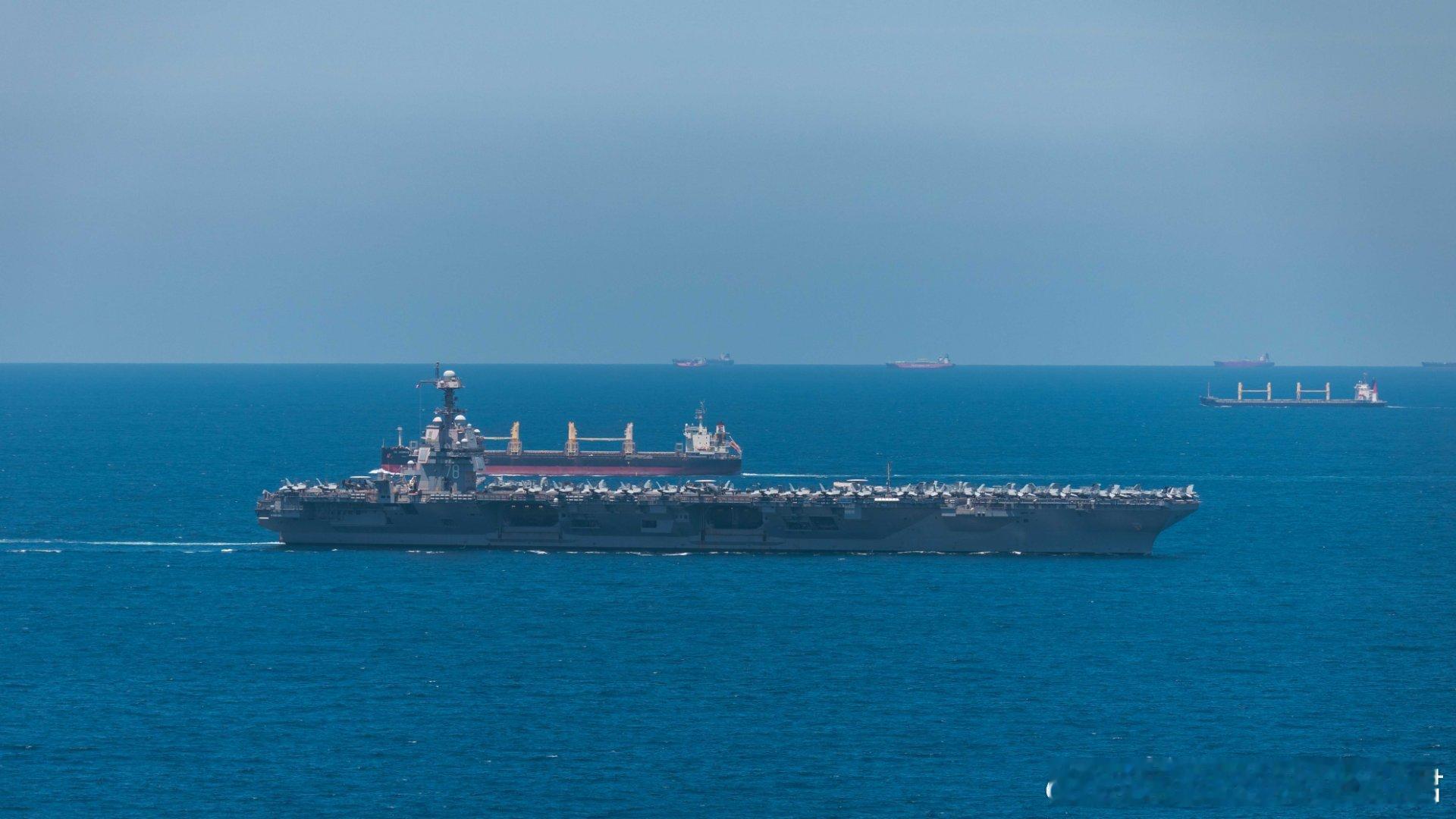 2025年7月19日，USS Gerald R. Ford (CVN 78)在直