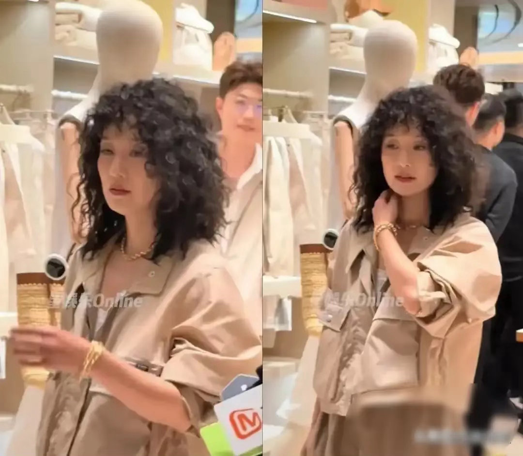 马伊琍就是现实版的“罗子君”，她认为的时尚就像那套红配绿，再比如泡面头，她是很爱