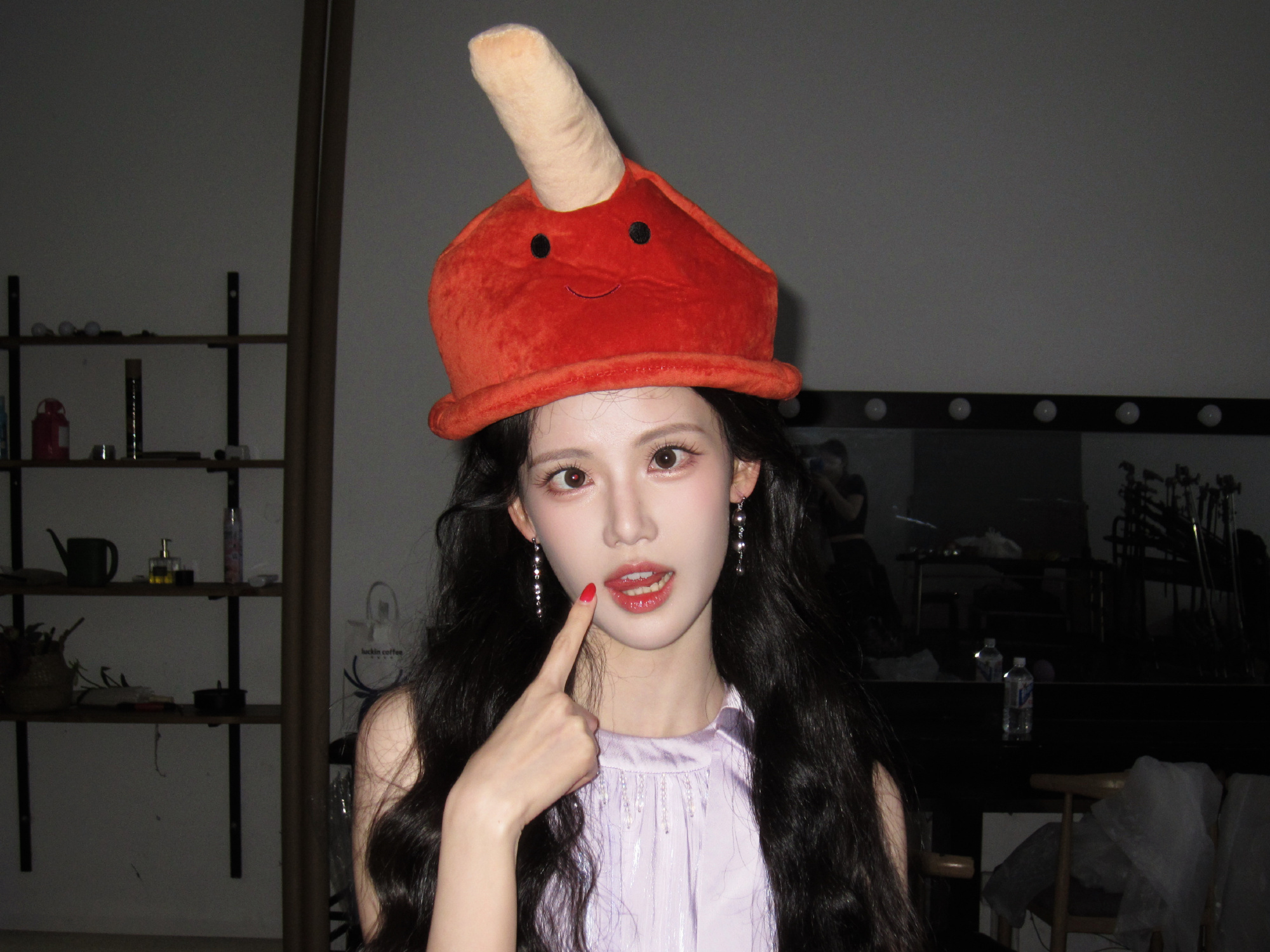 去掉根幻视成超级玛丽的帽子哇哈哈