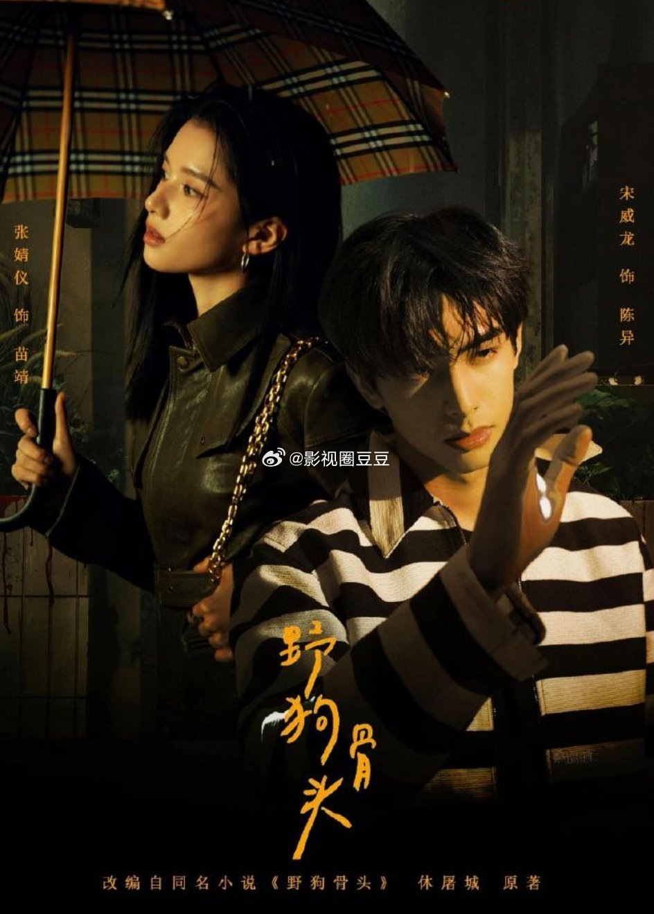 香港国际影视展 看到宋威龙张婧仪《野狗骨头》新海报，预计今年暑假档播出！ 