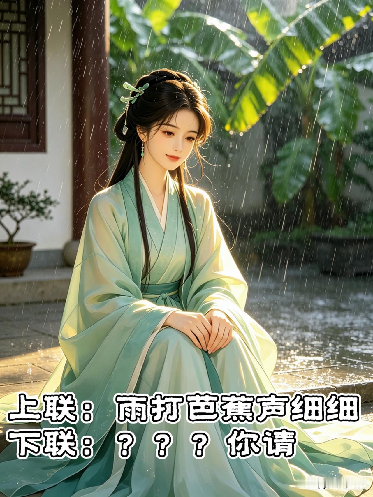 可能是越想越乱吧，这句上联我琢磨好了几天，下联始终对不上。要么平仄不合，要么词意