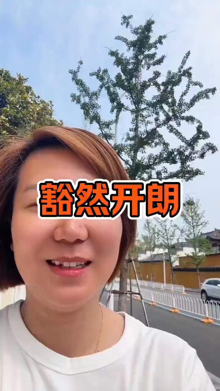 豁然开朗。
工作一地鸡毛，好蓬松。生活千疮百孔，好透气。钱包比脸干净，好卫生。计