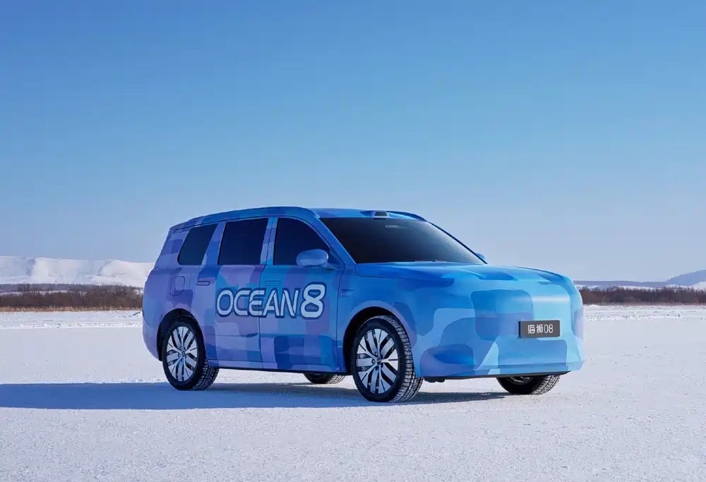 比亚迪海狮 08 2026 年 8 月正式上市，定位中大型旗舰智能 SUV，隶属