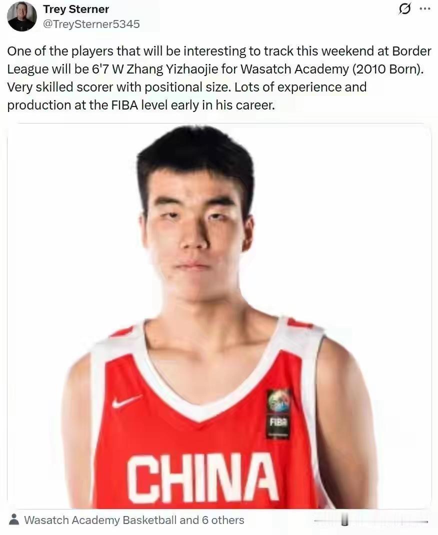如鱼得水！张懿赵杰！美高首秀22分，中锋的身高2和3号的对位，相比于张博源终结者