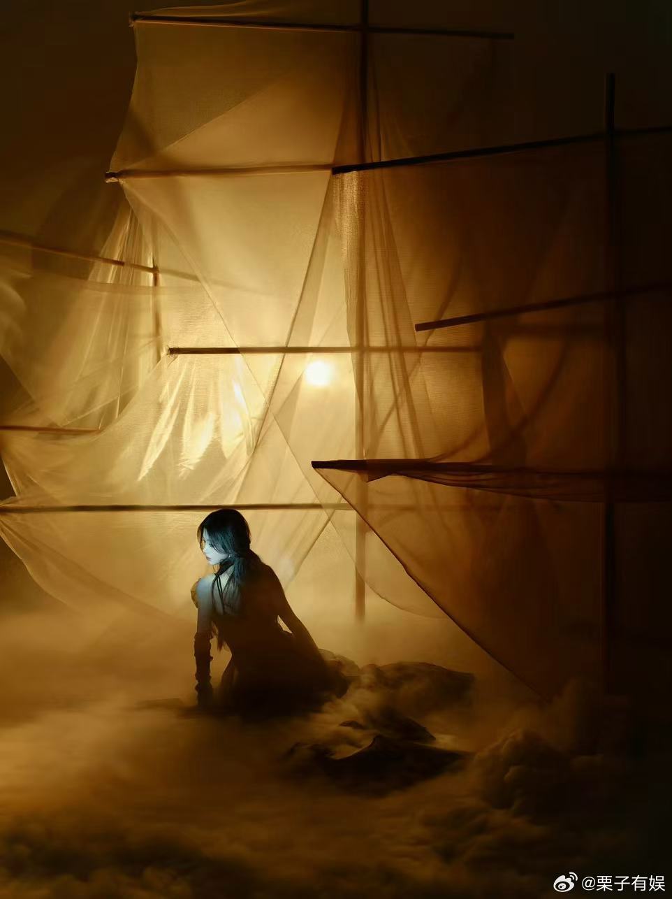 鞠婧祎风起纱扬狐步轻晃鞠婧祎黑纱神女大片鞠婧祎黑纱神女大片，哇塞，