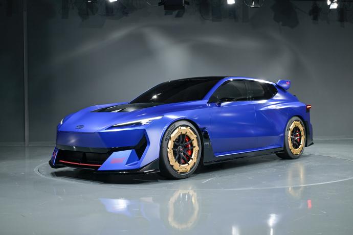 斯巴鲁Performance-E STI concept，这是纯电性能电动车型的