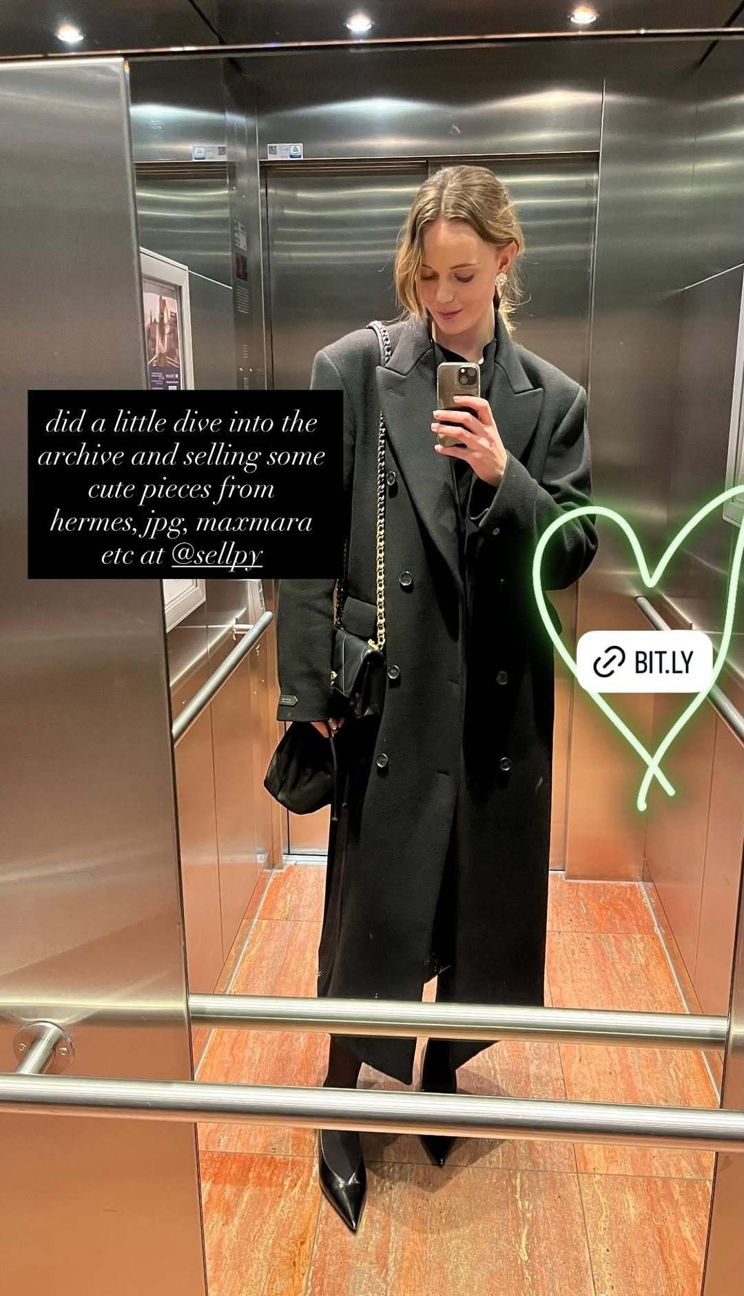 gustavsson弗丽达古斯塔夫松晒新私照，顺便更新自己的二手商城，但达达这逆