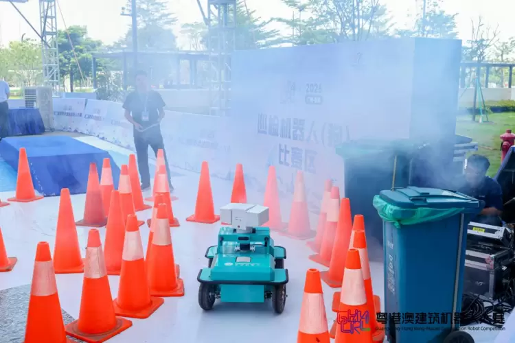丰坦机器人斩获四项大奖｜第二届粤港澳建筑机器人大赛收官