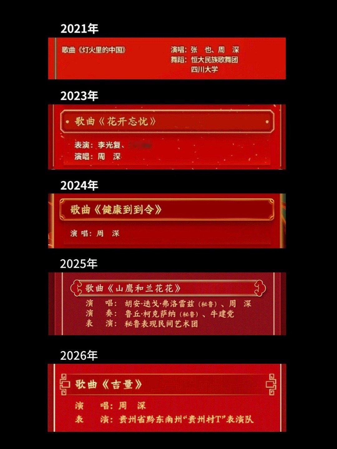 周深第三次春晚独唱周深春晚唱吉量 期待期待，期待深深的精彩舞台