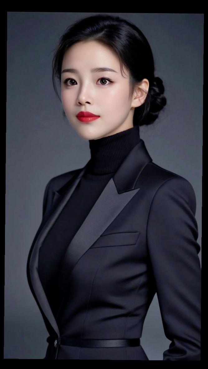 AI冷艳气质写真 抖音ai创作