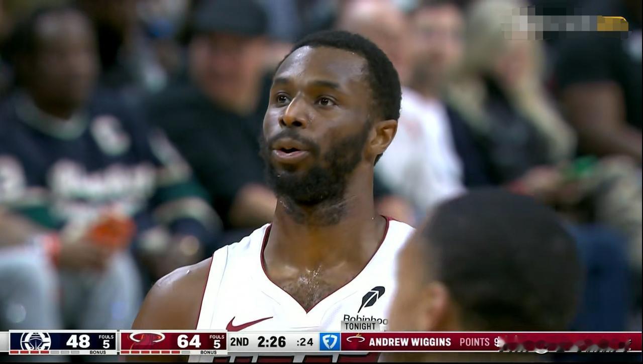 我忍不住要怒赞热火球星维金斯！在今天热火主场迎战快船的比赛中，目前双方半场战罢，