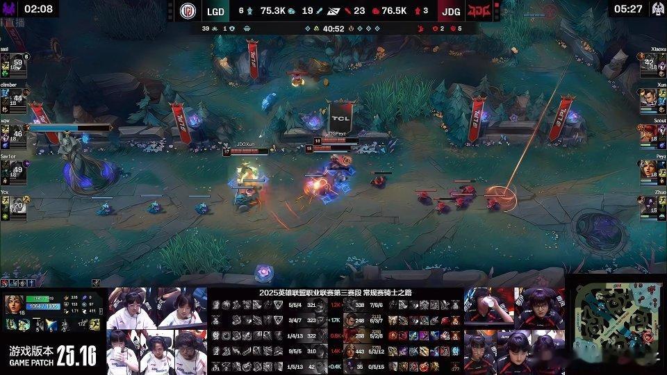 JDG对战LGD JDG哪怕犯再多的错，LGD都能用更多更大的失误帮助JDG补锅