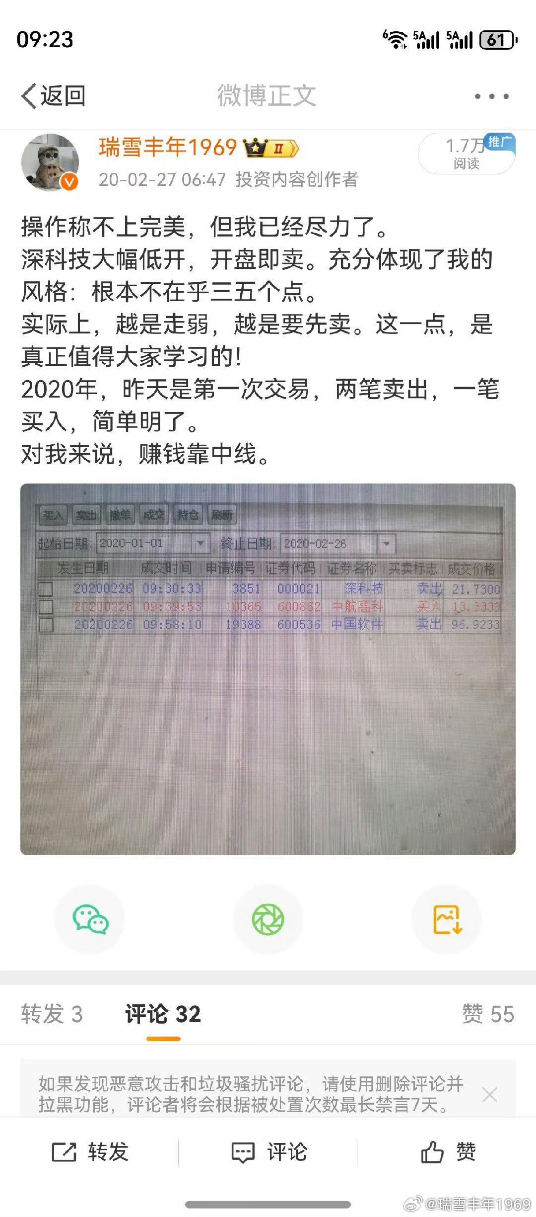 没能力去赚最后一个铜板，也不想赚最后一个铜板。今年唯一做对的，是卖出上海新阳。当